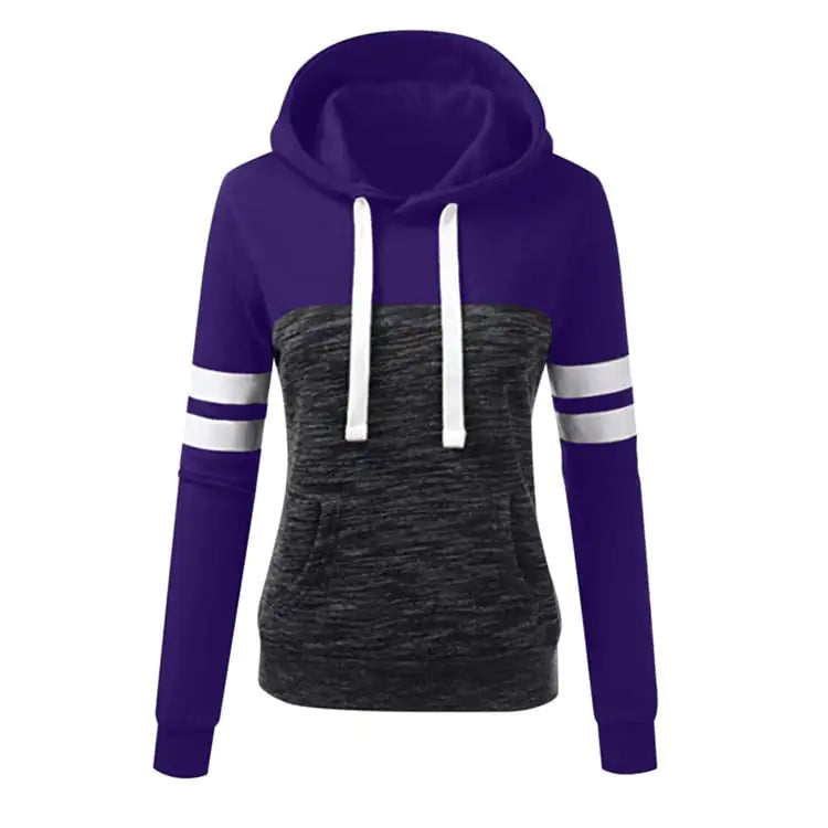 Multicolor Versatile Splicing Sportswear for Ladies
